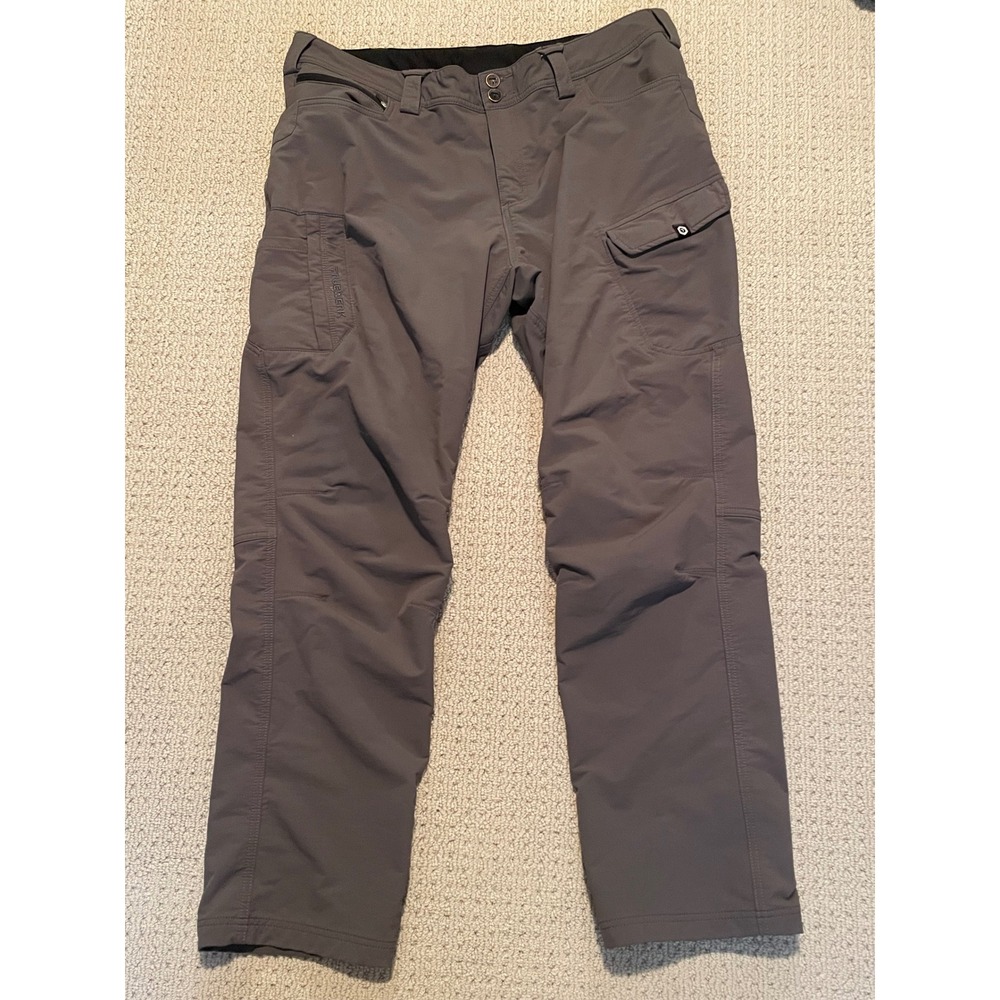 Truewerk T1 Werkpants Mens 40W 32L Grey Technical Work Trousers Cargo Pockets